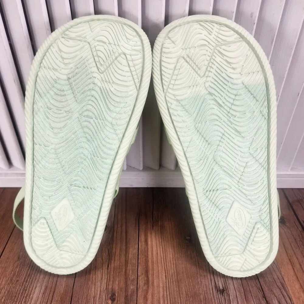 Chaco Chillos Sport Sandals Kids Size 6 M Mint Green Slingback Adjustable Slides